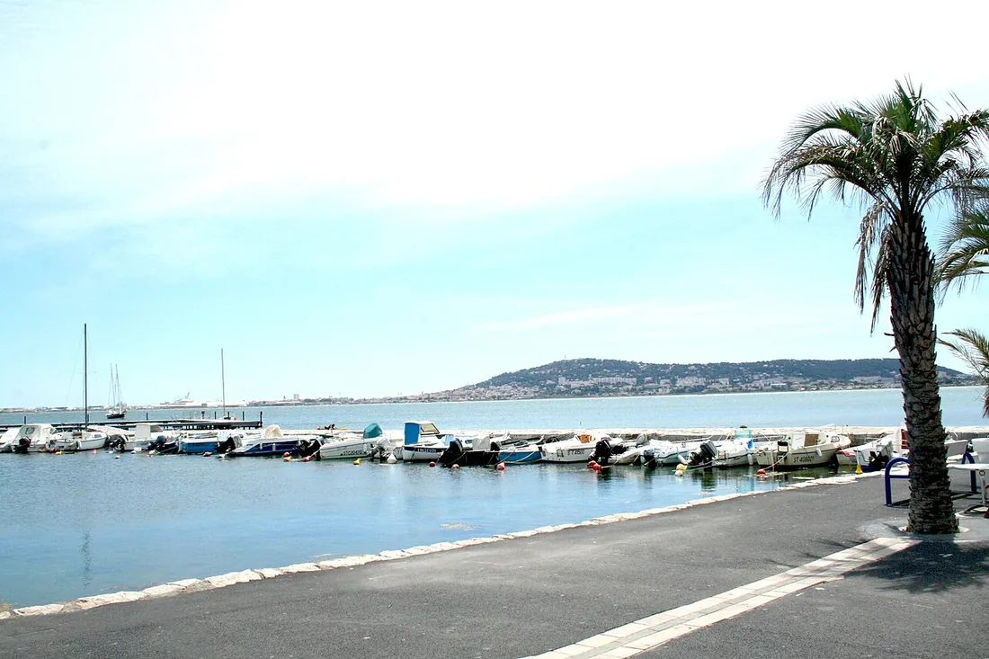 La presqu'île et l'étang de Thau à Balaruc-les-Bains